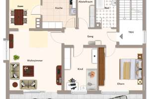 Sonnendurchflutete 3,5 Zimmer Wohnung mit Balkon in Wiedenzhausen – Die vollständige Adresse der Immobilie erhältst du vom Anbieter., 85259 Sulzemoos – Vorschaubild 10