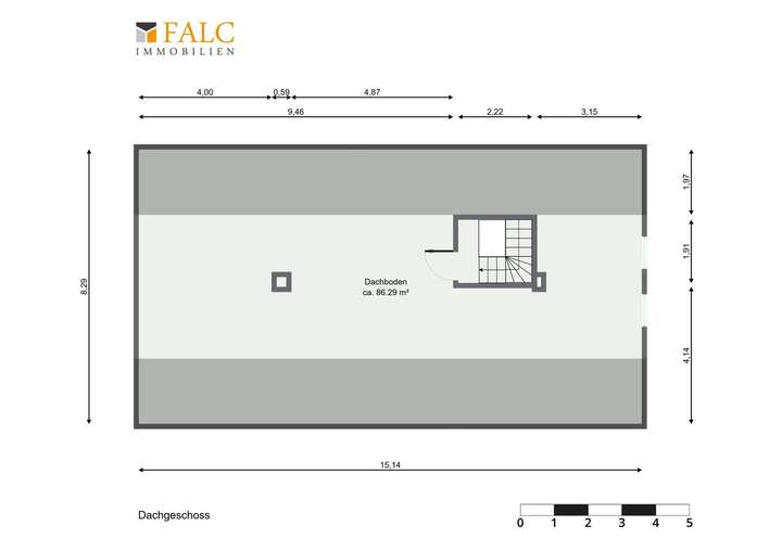 Grundriss Obergeschoss