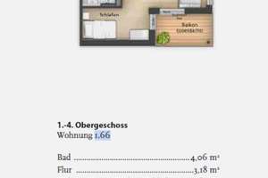 Nachmieter gesucht: 1-Zi.-Wohnung mit Balkon in Fürth – Die vollständige Adresse der Immobilie erhältst du vom Anbieter., 90763 Nördliche Südstadt, Fürth – Vorschaubild 9