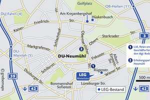 Tolle 2-Zimmer-Balkonwohnung mit Laminat und Tapeten – Hüskenbusch 2, 47167 Röttgersbach, Duisburg – Vorschaubild 13