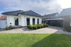 Exklusiver Bungalow mit Wellnesshaus, Sauna & Kamin / Energieeffizienz A  / 1.446 m² Grundstück – Die vollständige Adresse der Immobilie erhältst du vom Anbieter., 32457 Porta Westfalica – Vorschaubild 4