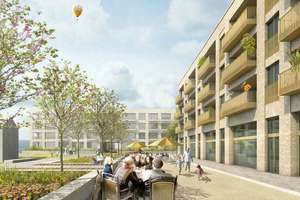  Moderne, helle 4-Raumwohnung mit 2 Balkonen und direkt an der Elbe! – Leipziger Straße 21c, 1097 Leipziger Vorstadt, Dresden – Vorschaubild 4