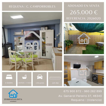 Reihenhaus in der Calle Camporrobles, Requena