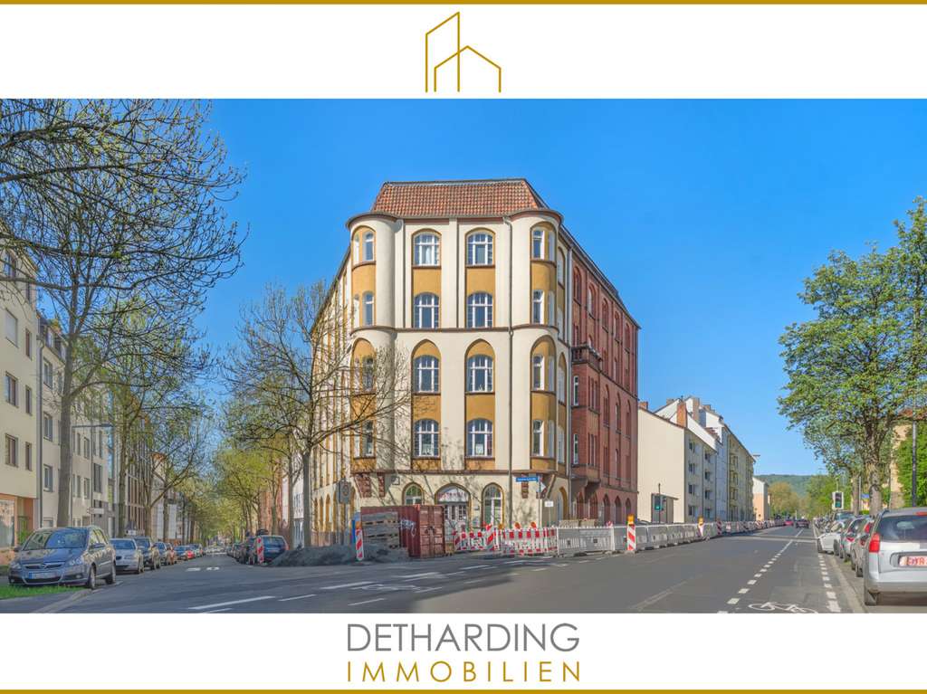 Vorderer Westen: Helle 3-Zimmer-Wohnung im Altbau