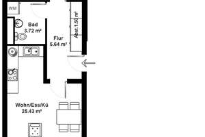 neuwertige 2-Zi.-Wohnung m. Wintergarten und Terrasse * 62 m² * Baujahr 2020 – Welfenstr. 10a, 81541 Obere Au, München – Vorschaubild 20
