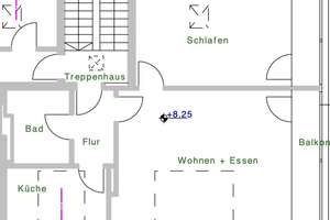 schöne  2-Zimmer DG Wohnung mit Balkon und Aussicht – Die vollständige Adresse der Immobilie erhältst du vom Anbieter., 56070 Kesselheim, Koblenz – Vorschaubild 2