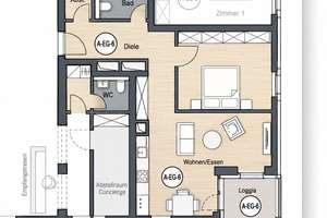 || GRAND CHARME || Premium-ETW mit Einbauküche || LA TOUR BLANCHE || – 40211 Pempelfort, Düsseldorf – Vorschaubild 14