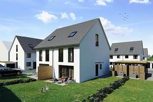 FAMILIENWOHNPARK MÜHLENGARTEN * Bretten - Umweltbewusste Doppelhaushälfte * KfW 55 * – Die vollständige Adresse der Immobilie erhältst du vom Anbieter., 75015 Bretten – Vorschaubild 1