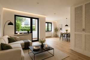Saniertes Appartement in ruhiger Seitenstraße mit Einbauküche und Balkon