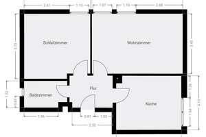 Moderne Mietwohnung – Die vollständige Adresse der Immobilie erhältst du vom Anbieter., 44869 Höntrop, Bochum – Vorschaubild 7