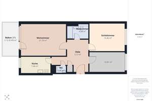 BESTE LAGE - Vermietete 3 Zimmerwohnung mit Loggia & TG-Stellplatz - barrierearm – 67069 Edigheim, Ludwigshafen am Rhein – Vorschaubild 23
