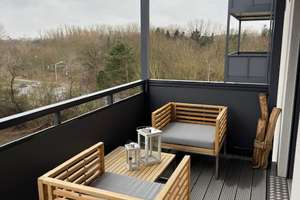Inklusiv Miete-Möblierte Wohnung im Erstbezug mit Balkon & Tiefgaragenstellplatz – Nähe IGA Park