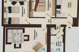 Traumhafte 3-Zimmer-Wohnung mit Balkon, EBK & Gemeinschaftsgarten in Stadtfeld Ost – Tismarstraße 25, 39108 Magdeburg – Vorschaubild 1