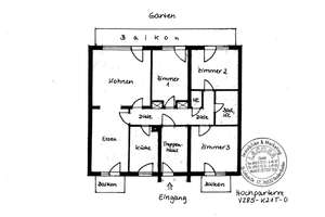 Wolfartsweier: Verfügbare 5-Zi-Whg, Hochparterre, EBK, Bad, sep. G-WC, 3 Balkone, voll unterkellert – Die vollständige Adresse der Immobilie erhältst du vom Anbieter., 76228 Wolfartsweier, Karlsruhe – Vorschaubild 18