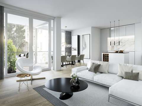 Wohnen In Der City Moderne Luxuswohnungen Im Stadtkern Von Munchen