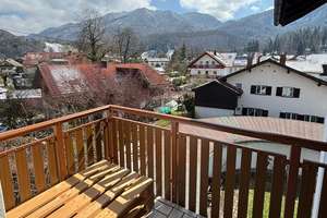Solide Kapitalanlage mir herrlichem Bergblick! Gut vermietetes Apartment in Kochel am See
