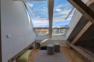 VIDEO Penthouse LOFT  ZENTRAL -  RUHIG -  HELL - AUSSICHT - GARTEN - PARKPLÄTZE – Glückstraße 7, 90763 Südstadt Industriegebiet, Fürth – Vorschaubild 3