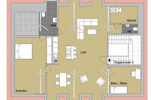 Karlsruhe City: Schöne Loftwohnung mit 3 Räumen im Hinterhaus des legendären MONINGERHAUS – Die vollständige Adresse der Immobilie erhältst du vom Anbieter., 76133 Innenstadt-West, Karlsruhe – Vorschaubild 7