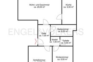 Seltene Gelegenheit - wunderbare 3-Zimmer-Wohnung in erster Weserreihe in der Bremer Neustadt! – Die vollständige Adresse der Immobilie erhältst du vom Anbieter., 28201 Buntentor, Bremen – Vorschaubild 14