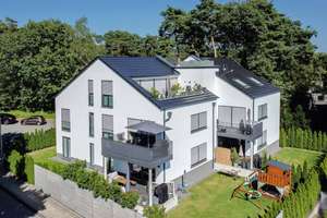 Luxus, Design & Privatsphäre: Neubau-Penthouse mit 26㎡ Dachterrasse in Bielefeld-Senne