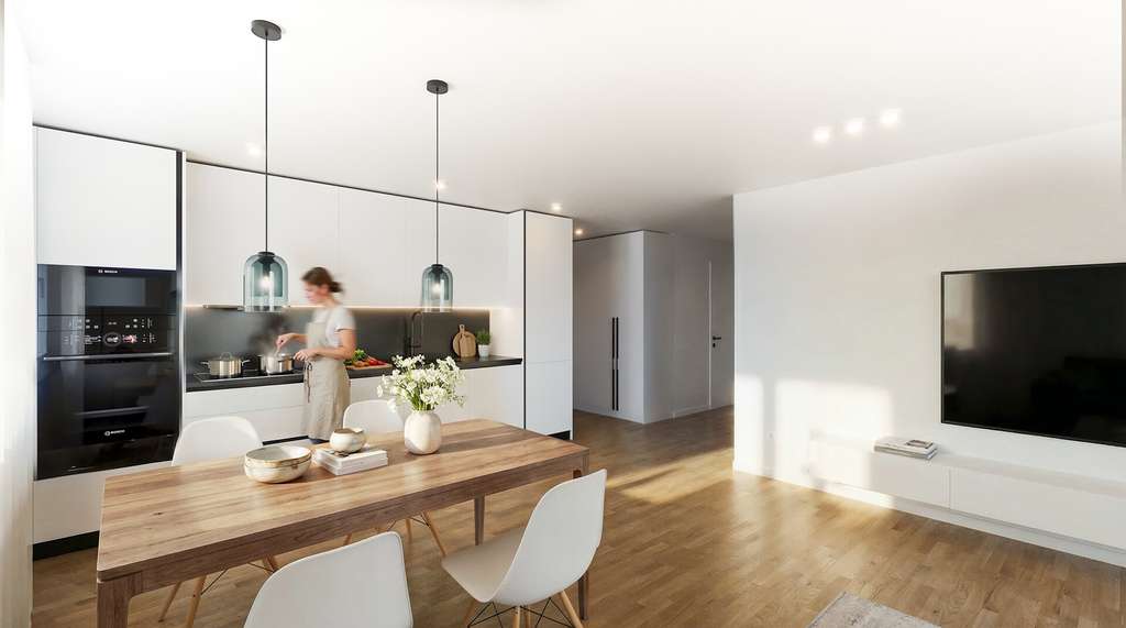 Immobilie in Heimenkirch - 3- Zimmer- Erdgeschosswohnung mit Loggia - Bild 4