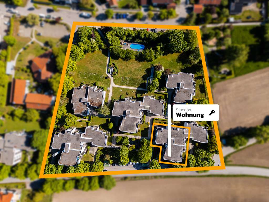 Immobilie in Starnberg - ❖ Deine Outdoor-Sommer-Oase auf der Loggia ❖ Vermietete Hochparterre-Wohnung (ruhige Ortsrandlage) - Bild 2