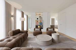 Penthouse-Erstbezug in der Maxvorstadt: ca. 172 m² mit Lift-Landing & zwei Dachterrassen