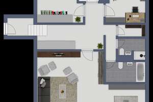 *Lichtdurchflutete 3-Zimmer-Wohnung mit Loggia und TG-Stellplatz* – Die vollständige Adresse der Immobilie erhältst du vom Anbieter., 50735 Niehl, Köln – Vorschaubild 14