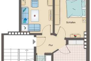 Top modernisierte 2-Zimmer-Wohnung in Bremerhaven-Lehe mit Balkon! – Fritz-Reuter-Straße 31, 27568 Lehe, Bremerhaven – Vorschaubild 7