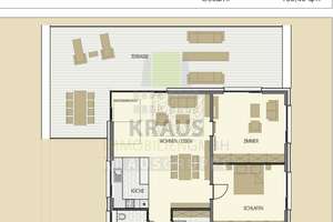 Barrierefreie 3-Zimmer-Penthouse-Wohnung – Die vollständige Adresse der Immobilie erhältst du vom Anbieter., 69121 Handschuhsheim, Heidelberg – Vorschaubild 12