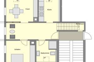 4-Zimmer-Wohnung in Stuttgart-Weilimdorf – Die vollständige Adresse der Immobilie erhältst du vom Anbieter., 70499 Weilimdorf (Ortsteil), Stuttgart – Vorschaubild 4