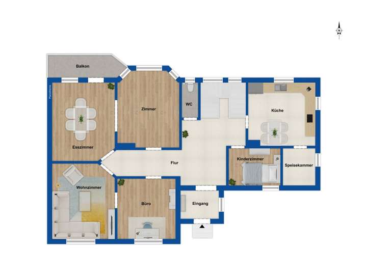 Grundriss Erdgeschoss