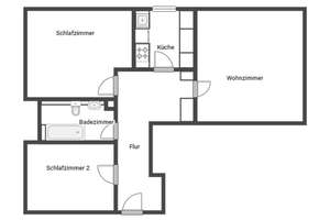 Lichtdurchflutete 3-Zimmer-Dachgeschosswohnung mit Stellplatz in Friedrichsdorf – Die vollständige Adresse der Immobilie erhältst du vom Anbieter., 61381 Friedrichsdorf – Vorschaubild 9