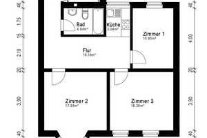 TOP gemütliche 3 ZKDB Wohnung im 2. OG in zentraler, aber ruhiger Lage nahe dem Helios und der FH – Johannesplatz 8, 47805 Krefeld – Vorschaubild 21
