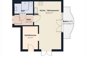 Sichere Kapitalanlage: Vollvermietete Apartments mit über 4 % Mietrendite; Paketkauf möglich. – Die vollständige Adresse der Immobilie erhältst du vom Anbieter., 54294 West/Pallien, Trier – Vorschaubild 5