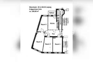 Tauschwohnung: Geräumige Wohnung in Leipzig gesucht