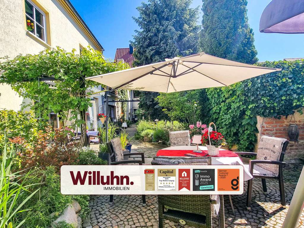 Immobilie in Delitzsch - 182 m² Wohnfläche + 74 m² Gewerbefläche im Erdgeschoss I Einliegerwohnung-Wohnung im DG - Bild 0