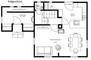 Freistehendes Einfamilienhaus mit Doppelgarage und Nebengebäuden, großer Garten – Die vollständige Adresse der Immobilie erhältst du vom Anbieter., 74199 Untergruppenbach – Vorschaubild 30