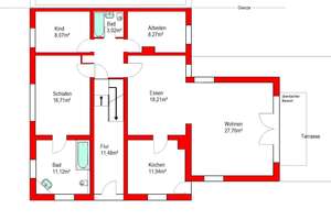ZWEIFAMILIENHAUS FÜR WOHNEN+ARBEITEN/MEHRGENERATIONEN MIT GARAGE IN RUHIGER LAGE NÜRNBERG-MÖGELDORF – Die vollständige Adresse der Immobilie erhältst du vom Anbieter., 90480 Schmausenbuckstraße, Nürnberg – Vorschaubild 46