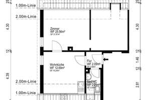 Frisch modernisierte 2-Zimmer-Dachgeschosswohnung mit Einbauküche in Bochum-Wattenscheid – Weststraße -, 44866 Leithe, Bochum – Vorschaubild 7