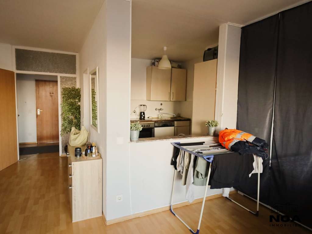 Immobilie in Voerde (Niederrhein) - Sonnendurchflutete 1-Zimmer Wohnung mit Balkon zentral in Voerde für Singles oder als Kapitalanlage - Bild 1