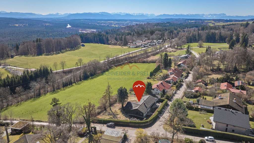 Immobilie in Icking - Alternative zum Neubau: Bungalow mit Bergblick und Entwicklungspotenzial - Bild 1