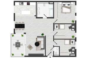 Weitblick über Stuttgart - 4,5 Zimmer Wohnung zu vermieten – Die vollständige Adresse der Immobilie erhältst du vom Anbieter., 70376 Hallschlag, Stuttgart – Vorschaubild 22