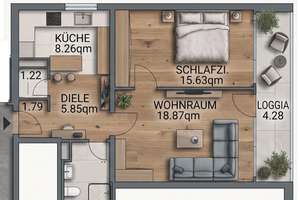 **LEBEN IM HÖCHSTEN WOHNHAUS BRAUNSCHWEIGS - MIT BALKON UND SEEBLICK** – 38112 Nordstadt, Braunschweig – Vorschaubild 14