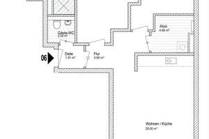 Moderne und neuwertige Wohnung in zentraler Lage – Die vollständige Adresse der Immobilie erhältst du vom Anbieter., 28219 Walle (Ortsteil), Bremen – Vorschaubild 3