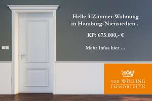 Helle 3-Zimmer-Wohnung in Hamburg-Nienstedten...