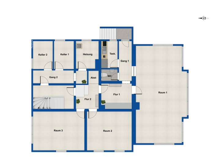 Grundriss Kellergeschoss