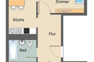 Moderne 3-Zimmer-Wohnung mit großzügigem Balkonparadies – Elisabeth-Wolf-Straße 70, 3042 Sandow, Cottbus – Vorschaubild 2
