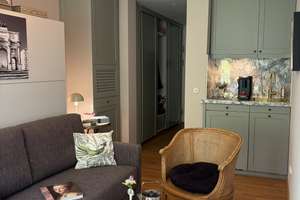 Stilvolles City-Apartment mit privater Gartenterrasse – möbliert & auf Zeit (24 Monate)-Toplage – Türkenstrasse 80, 80799 Universität, München – Vorschaubild 4