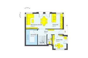 Stadtvilla als Effizienzhaus, 2 Kinderzimmer, Home-Office und Grundstück – Uecker-Randow (Kreis) – Vorschaubild 2